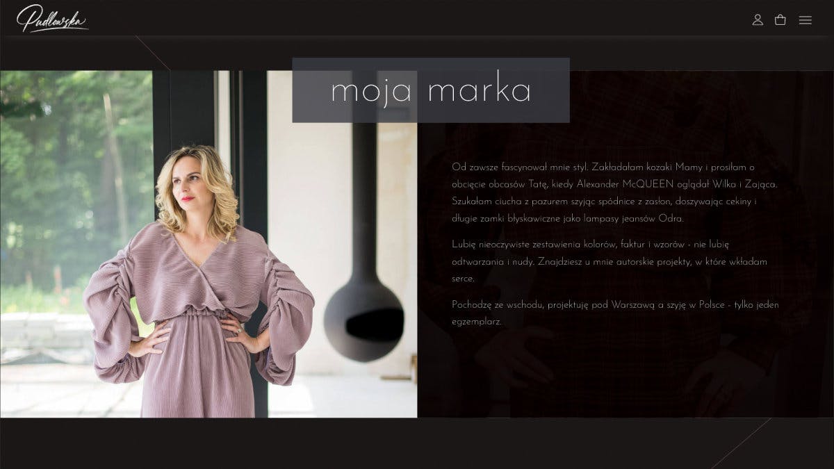 image of project "Pudłowska - an online shop with a home page" nr 6
